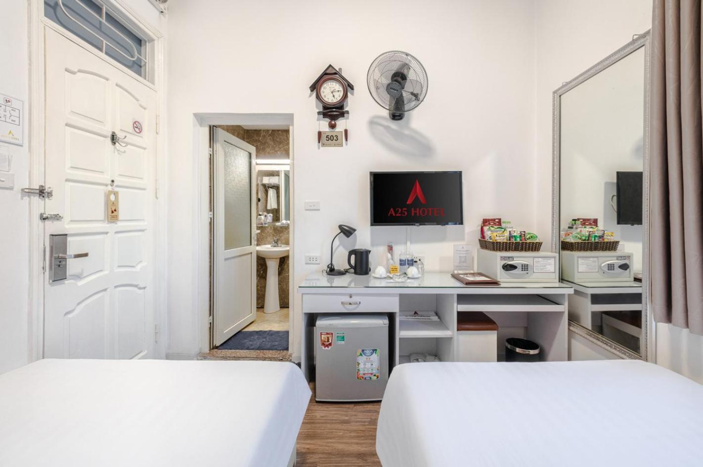 A25 Hotel - 185 Lo Duc Hanoi Bagian luar foto