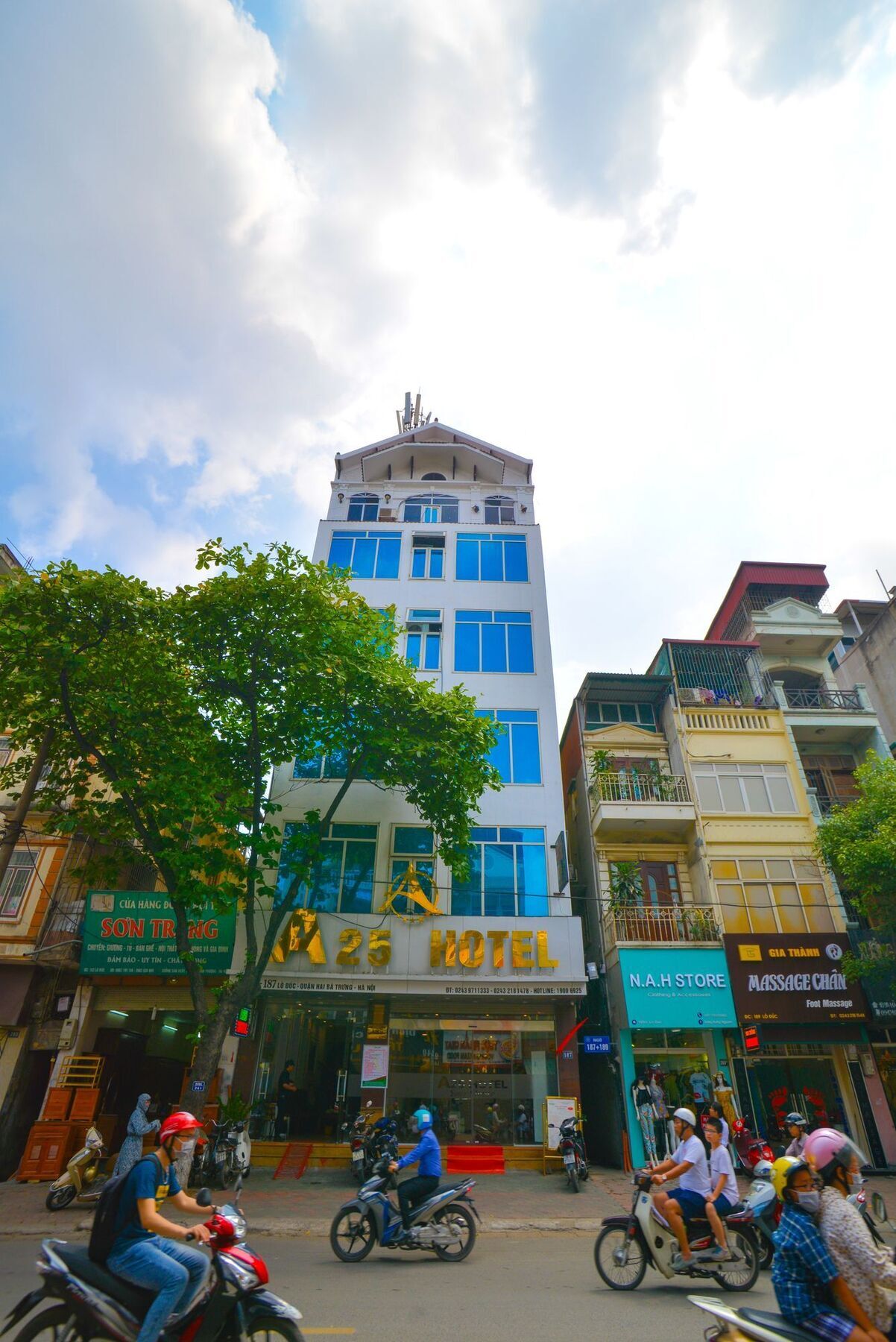 A25 Hotel - 185 Lo Duc Hanoi Bagian luar foto